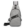One arm sport backpack - gray