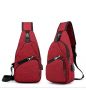 One arm sport backpack - red