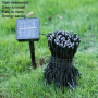 Outdoor waterproofing Solar LED lamp string remote control 22M - warm white light