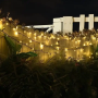 Outdoor waterproofing Solar LED lamp string remote control 22M - warm white light