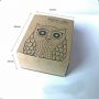 Owl key hook - white owl