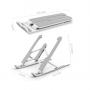 P1-Pro Laptop bracket - Folding lift type white