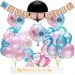 Party photo props decoration balloon set - foot & gender type