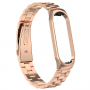Pasek opaska Xiaomi Mi Band 3/ Xiaomi Mi Band 4 - rose gold