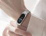 Pasek opaska Xiaomi Mi Band 3/ Xiaomi Mi Band 4 - srebrna