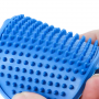 Pet Clean Massage shower Brush / rubber gloves - blue CX24