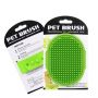 Pet Clean Massage shower Brush / rubber gloves - green CX24