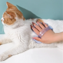 Pet cleaning brush Gloves- Blue