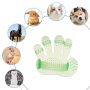 Pet cleaning brush Gloves-Green