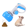 Pet fecal collector - blue