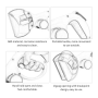 Pet fecal collector - Red