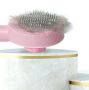 Pet hair removal comb-Pink