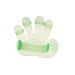 Pet massage bath wash comb-Green