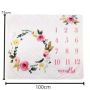 Photo blanket Keep the Moment - Flower wreath