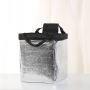 Picnic Cooler Bag (Flamingo Design) - Black Color