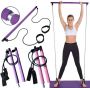 Pilates fitness stick, yoga equipment - pink