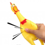 Piszcząca zabawka dla psa - kurczak, 29 cm