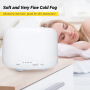 Plastic Incense Burner/Aroma Diffuser with Night Lamp
