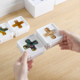Plastic storage box（Small Size)-white