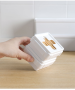 Plastic storage box（Small Size)-white