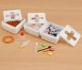Plastic storage box（Small Size)-white