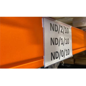 Plastic tag holder
