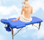 Portable Massage Bed - Blue Color