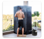 Portable steam sauna room(Pentagon)-Black