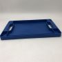 Portable tool tray - blue