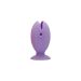 Portable Toothbrush head protector 7g - purple