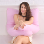 Pregnancy Body Pillow - PINK