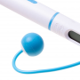 Professional fitness skipping ropes - white/blue