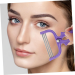Ręczny depilator do twarzy - fioletowy