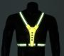 reflective vest 8 LED light 4cm Loose straps - fluorescent green