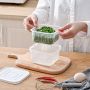 Refrigerator storage box water drain rack - white