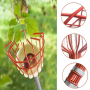 Removable fruit picker red - 6 pcs