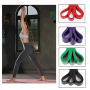 Resistance Loop Bands tpe 4pcs- red/black/purple/green