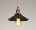 Retro wrought iron pendant lamp- Black(without bulb)