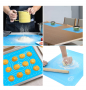 Rolling pad with scale baking (40cmx30cm) / Blue Color