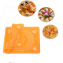 Rolling pad with scale baking (40cmx30cm) / Orange Color
