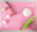 Rolling pad with scale baking (40cmx30cm) / Pink Color