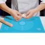 Rolling pad with scale baking (64cmx45cm) / Blue Color