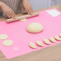 Rolling pad with scale baking (64cmx45cm) / Pink Color