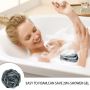 Rose bath mesh ball - dark blue
