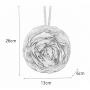 Rose bath mesh ball - Pink