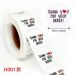 Round roll stickers 25mm 500pcs Thank You For your Order - A