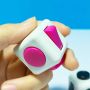 Rubik's Cube Gyro - White, Pink