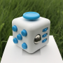 Rubik's Cube Gyro - White, Sky Blue
