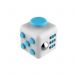 Rubik's Cube Gyro - White, Sky Blue