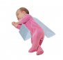 Safer Sleeper for Newborn - blue